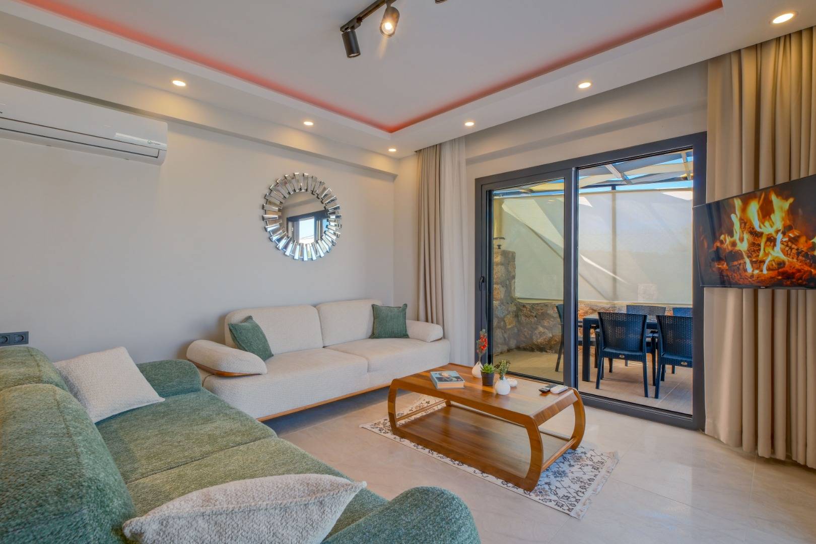 Fethiye Bozyer'de Doğa İle Baş Başa, Özel Havuzlu, 3+1 İkiz Villa 45849 — 9