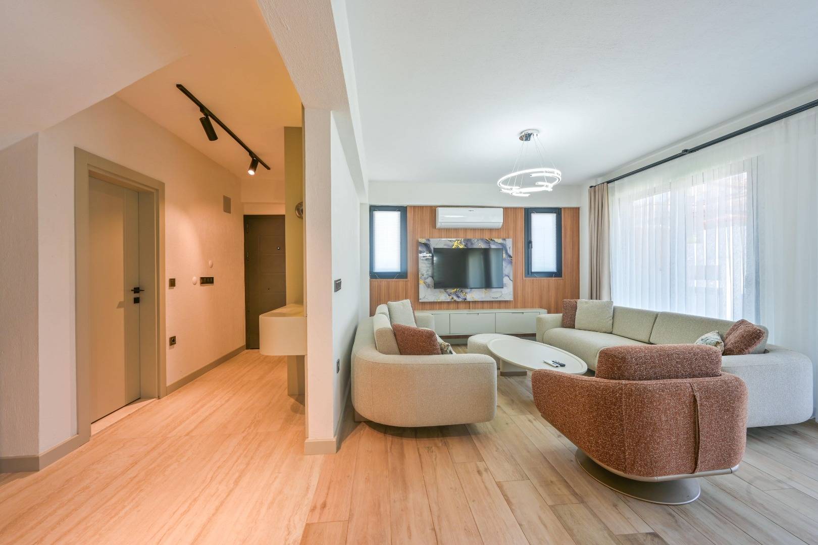 Fethiye Çiftlik'te Elverişli Konumda, Özel Havuzlu, 4+1 Villa 46367 — 6
