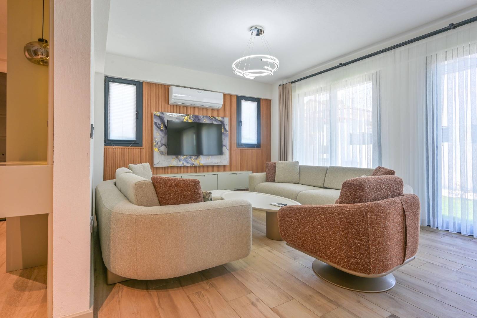 Fethiye Çiftlik'te Elverişli Konumda, Özel Havuzlu, 4+1 Villa 46367 — 7
