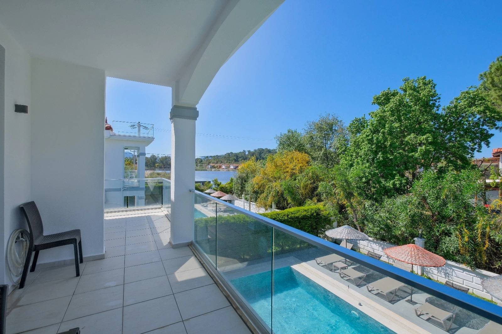 Fethiye Çiftlik'te Elverişli Konumda, Özel Havuzlu, Bahçeli Villa