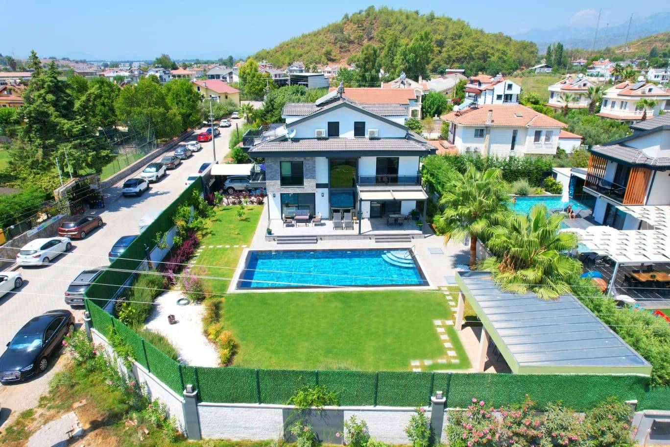 Fethiye Çiftlik'te Sakin Konumda, Özel Havuzlu, Modern Villa 45819 — 3