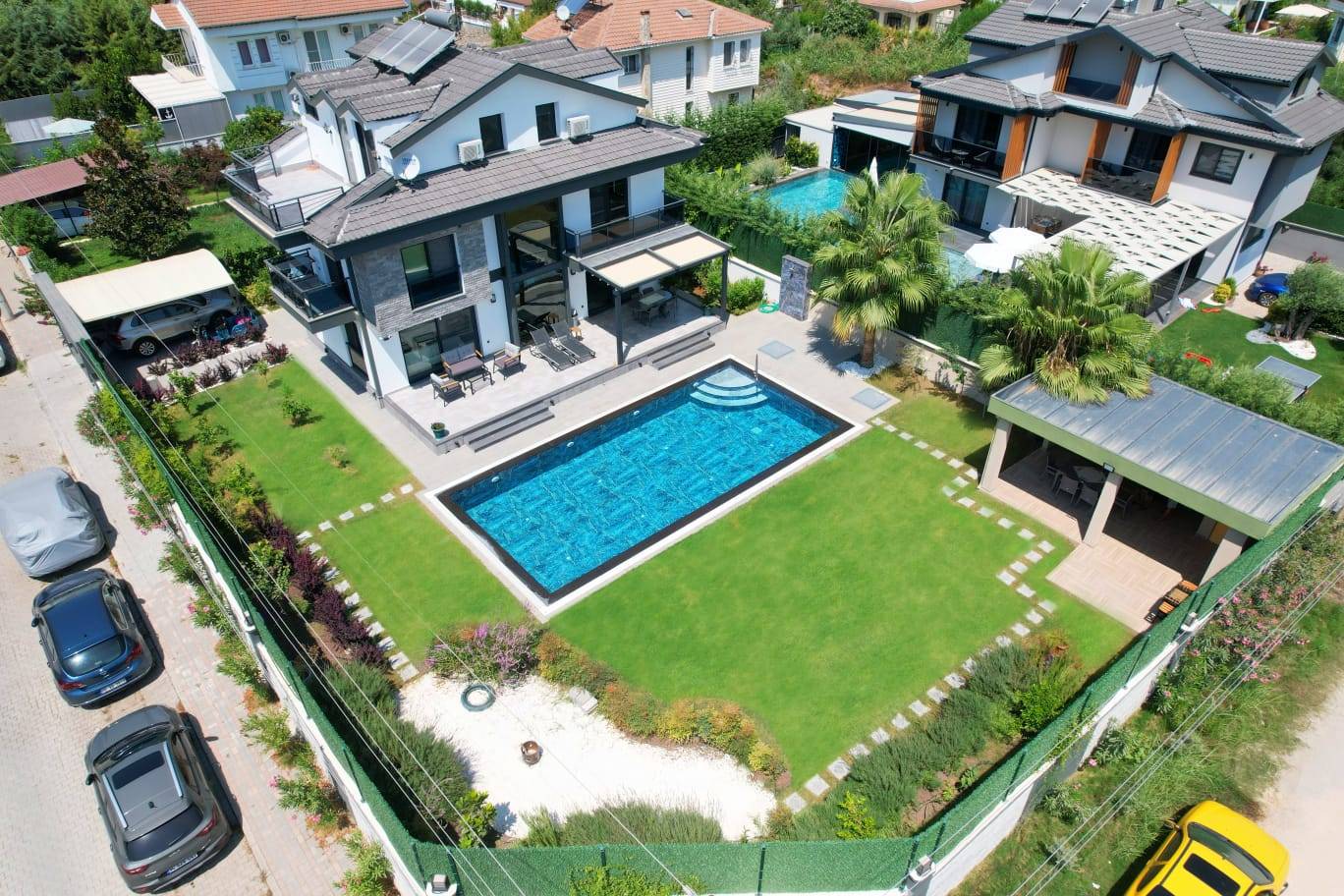 Fethiye Çiftlik'te Sakin Konumda, Özel Havuzlu, Modern Villa 45819 — 4