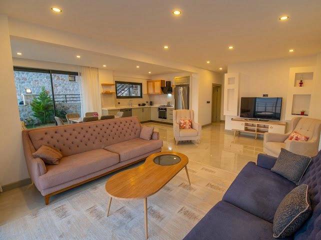 Fethiye Faralya'da Muhteşem Deniz Manzaralı, Özel Havuzlu, 4+1 Villa 46195 — 7