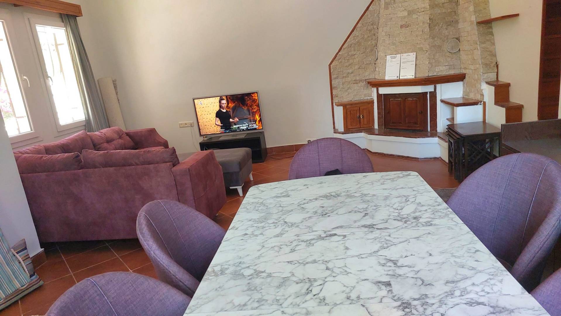 Fethiye Foça'da Merkezi Konumda, Özel Havuzlu, Konforlu Villa 45978 — 6