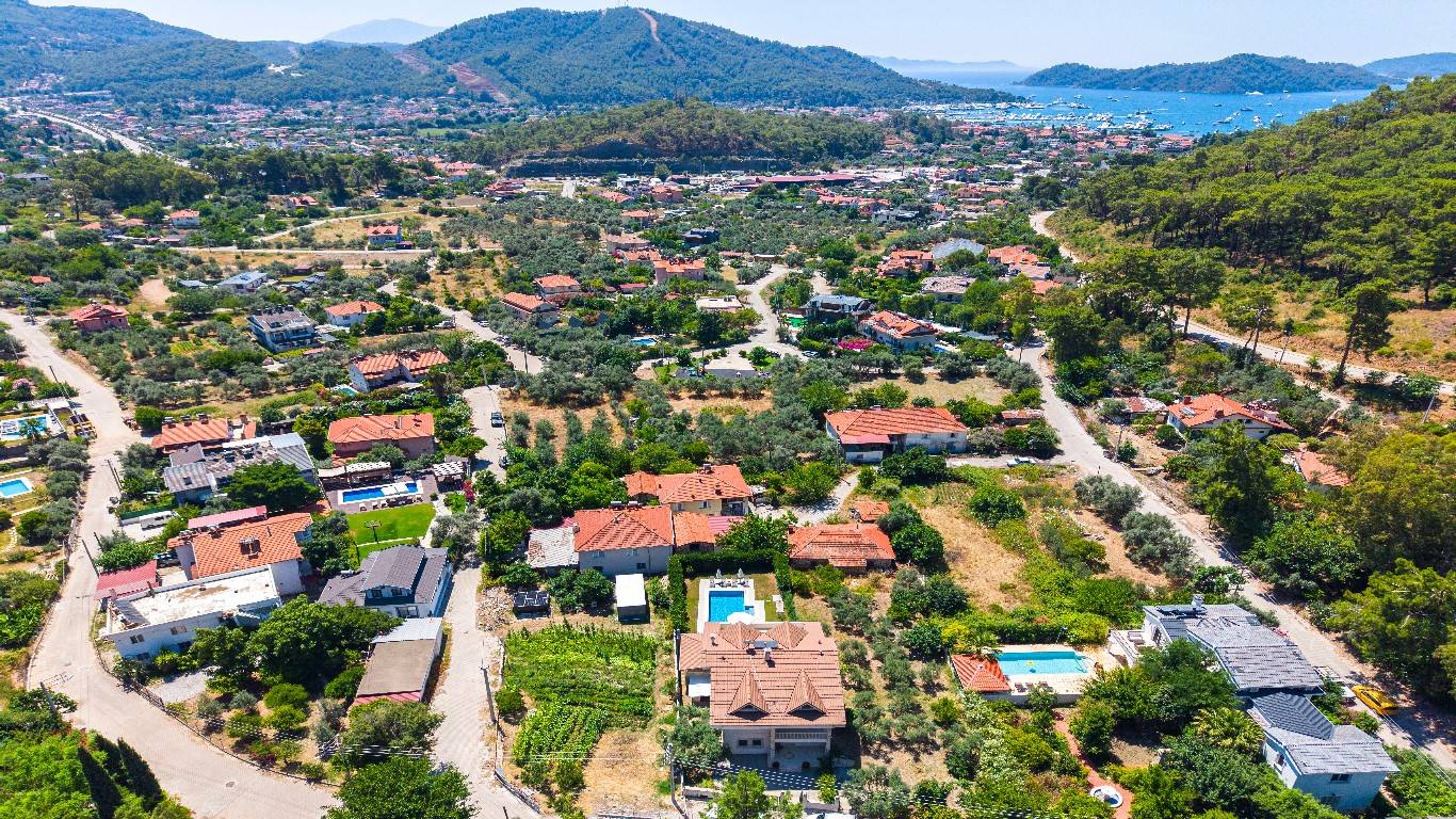 Fethiye Göcek'te Enfes Doğa İçerisinde, Özel Havuzlu, Müstakil Villa