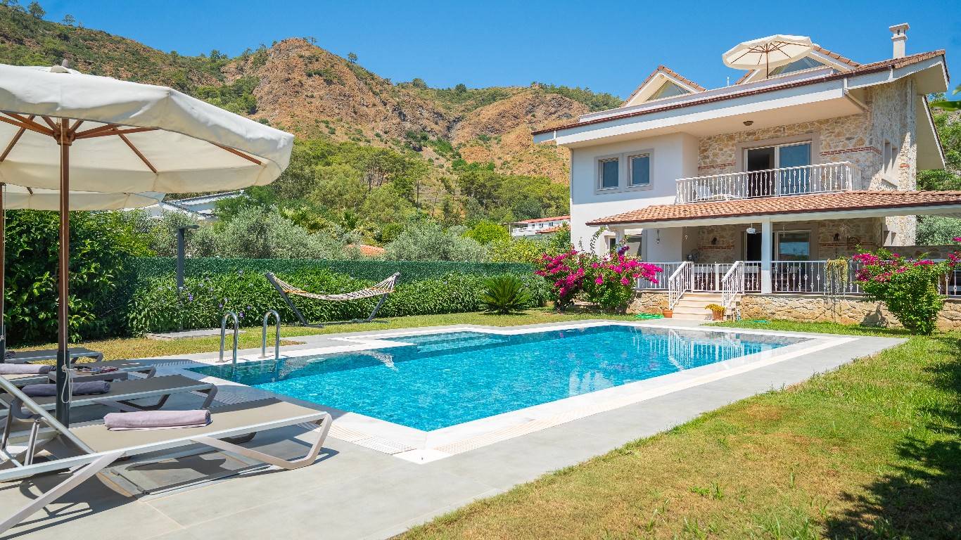 Fethiye Göcek'te Enfes Doğa İçerisinde, Özel Havuzlu, Müstakil Villa 29720 — 3