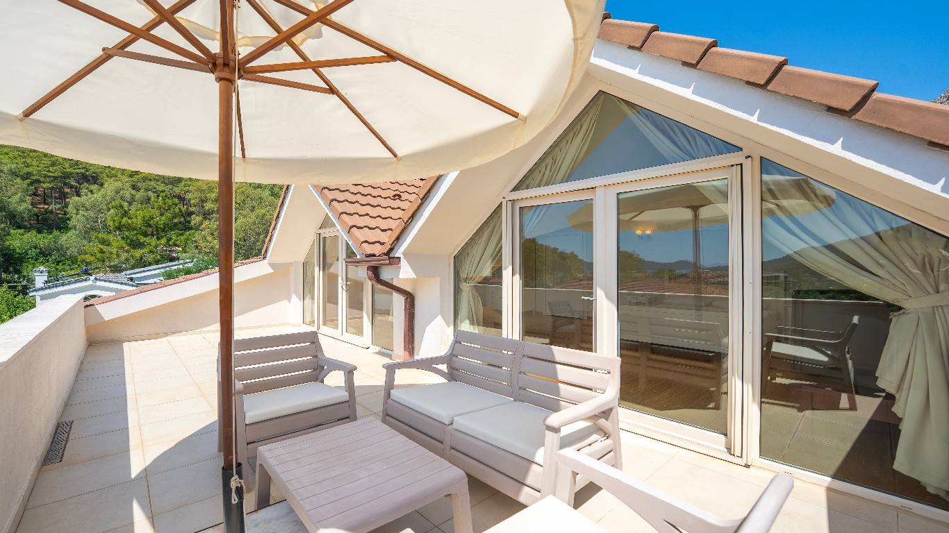 Fethiye Göcek'te Enfes Doğa İçerisinde, Özel Havuzlu, Müstakil Villa 29720 — 8