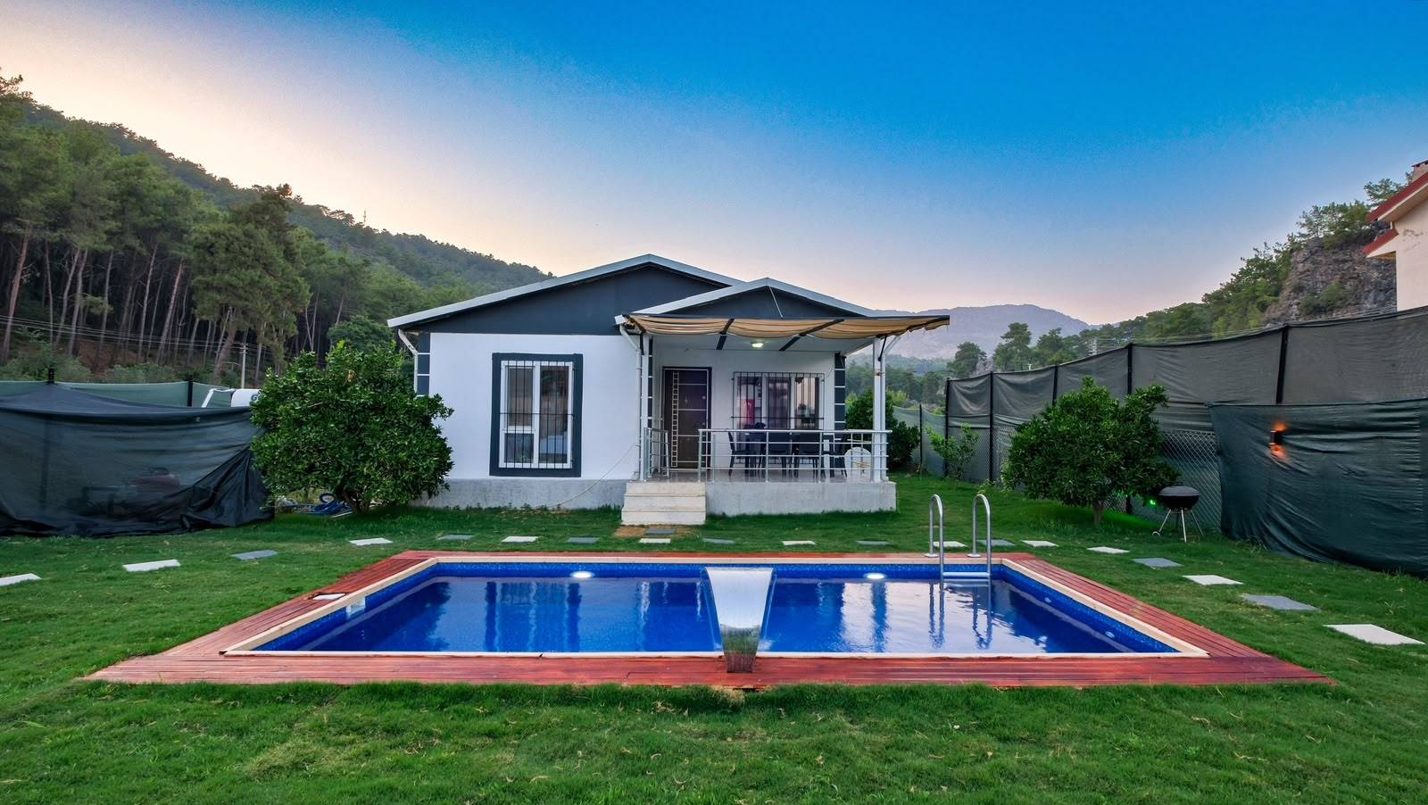 Fethiye İnlice'de Geniş Bahçeli, Özel Havuzlu, Balayı Villası 46503