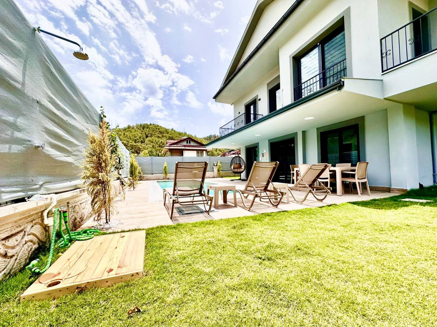 Fethiye İnlice'de Kalabalık Ailelere Uygun, Özel Havuzlu, 4+1 Villa