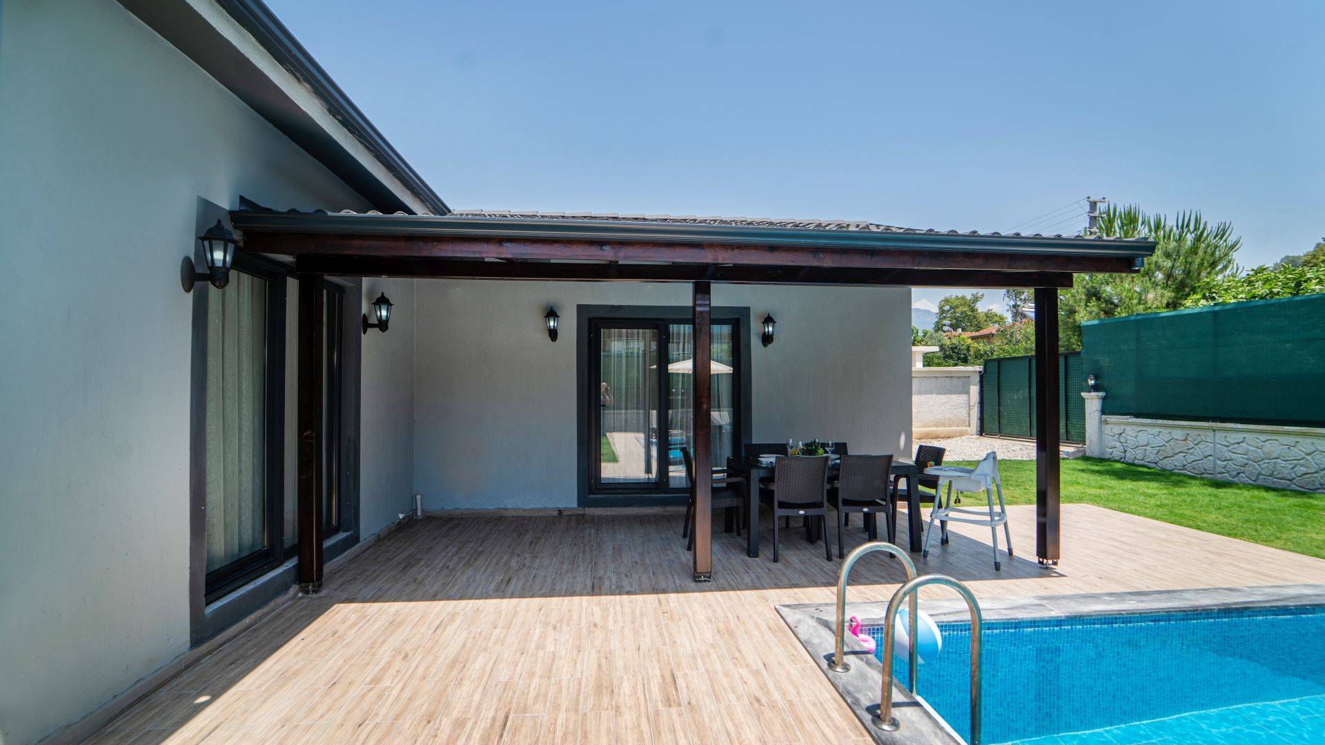 Fethiye İnlice'de Sakin Konumda, Özel Havuzlu, Modern Villa 46331 — 4