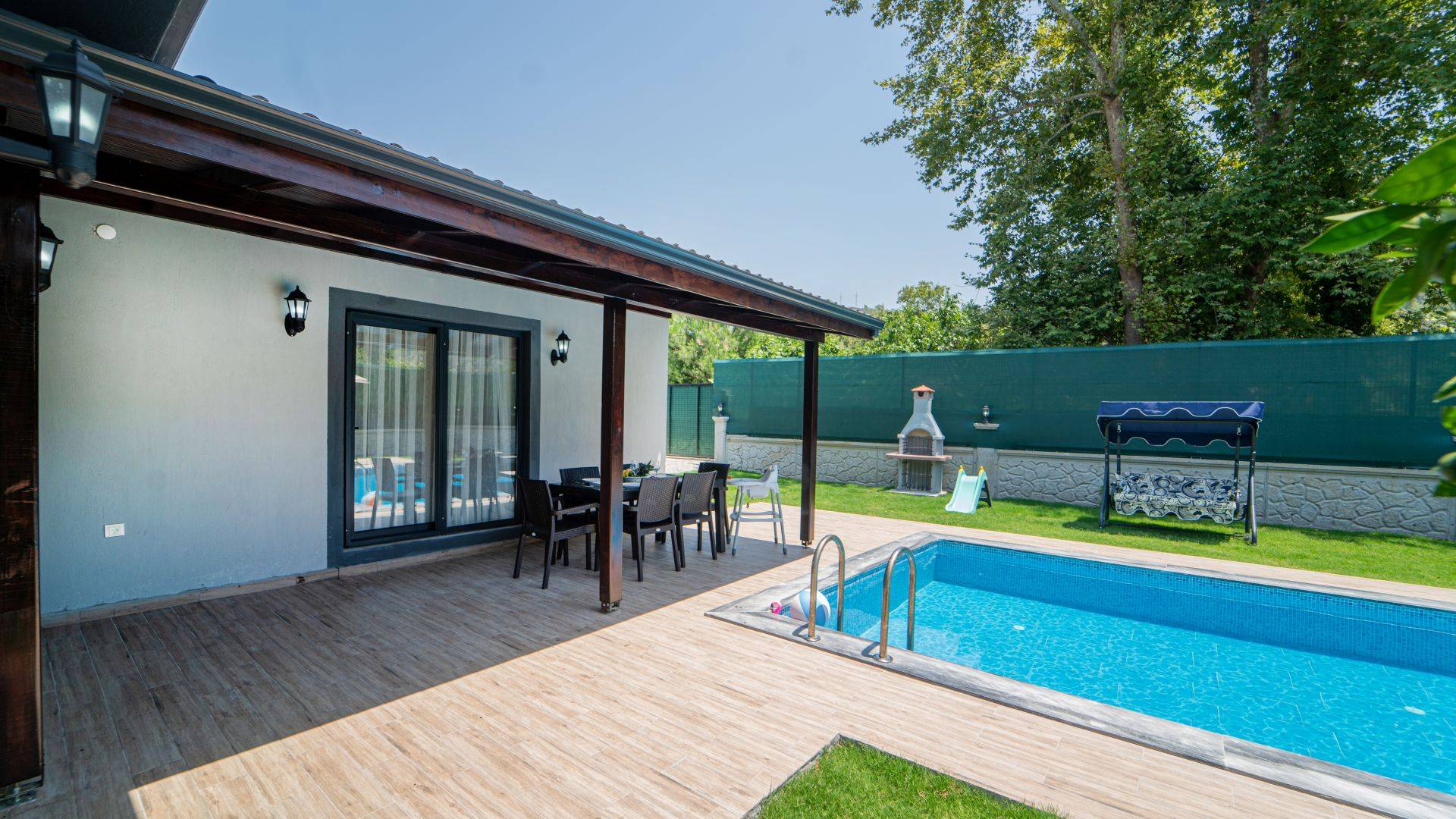 Fethiye İnlice'de Sakin Konumda, Özel Havuzlu, Modern Villa 46331 — 5
