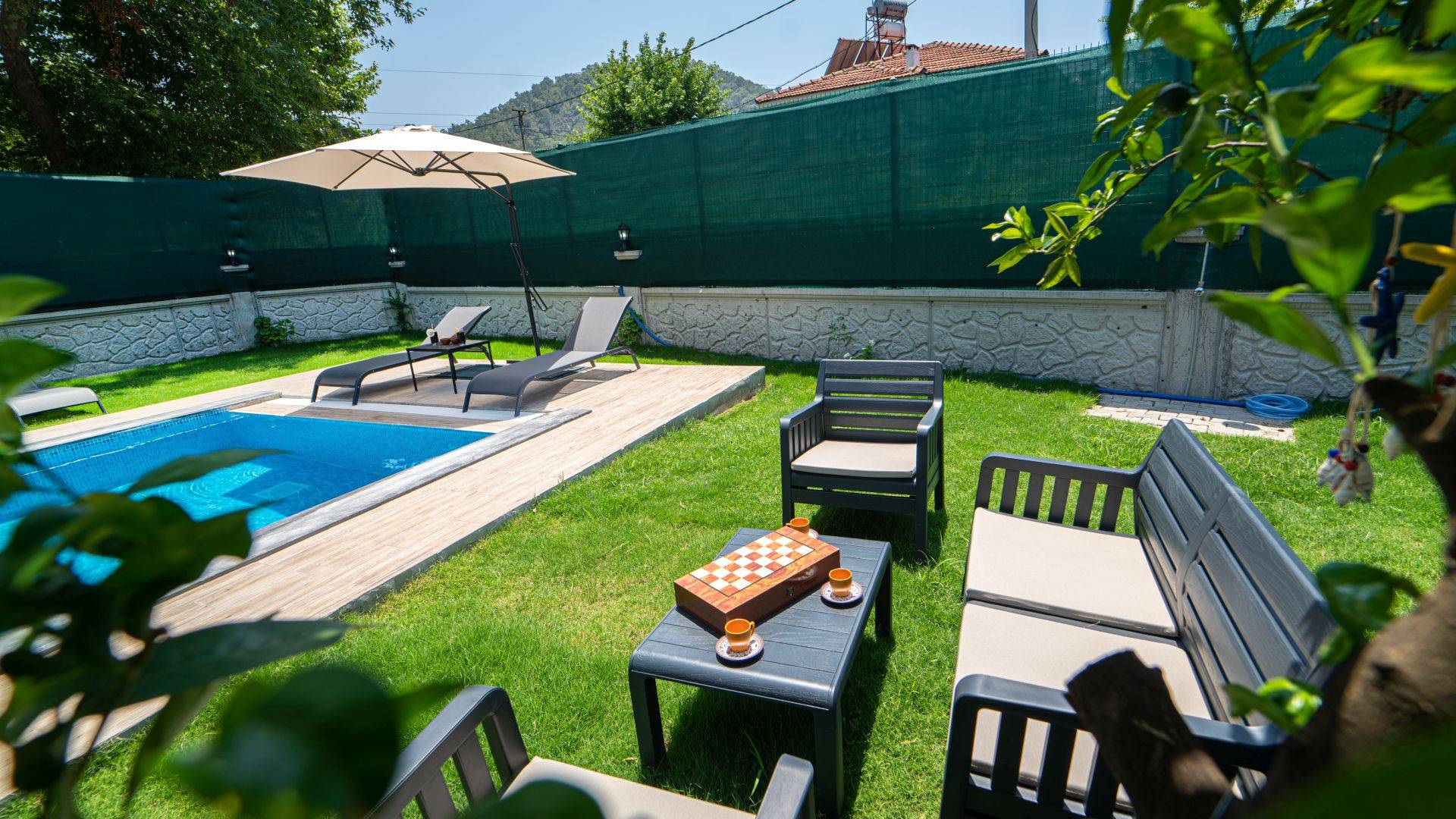 Fethiye İnlice'de Sakin Konumda, Özel Havuzlu, Modern Villa 46331 — 6