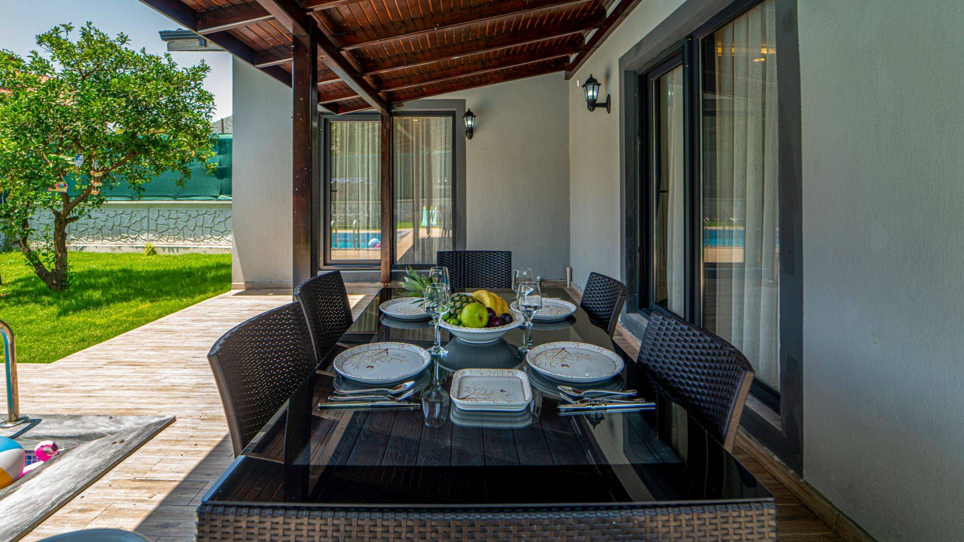 Fethiye İnlice'de Sakin Konumda, Özel Havuzlu, Modern Villa 46331 — 8