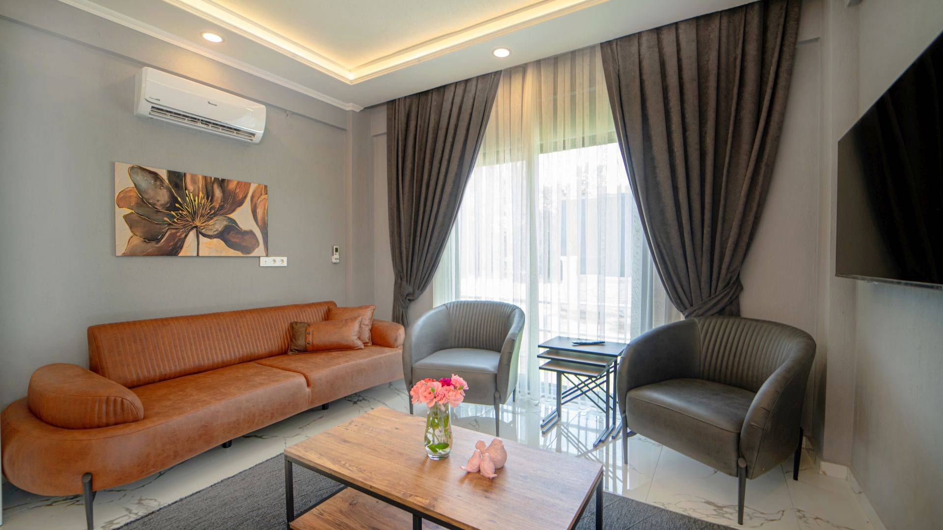 Fethiye İnlice'de Sakin Konumda, Özel Havuzlu, Modern Villa