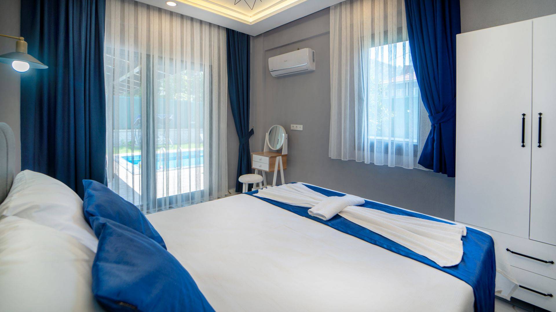 Fethiye İnlice'de Sakin Konumda, Özel Havuzlu, Modern Villa