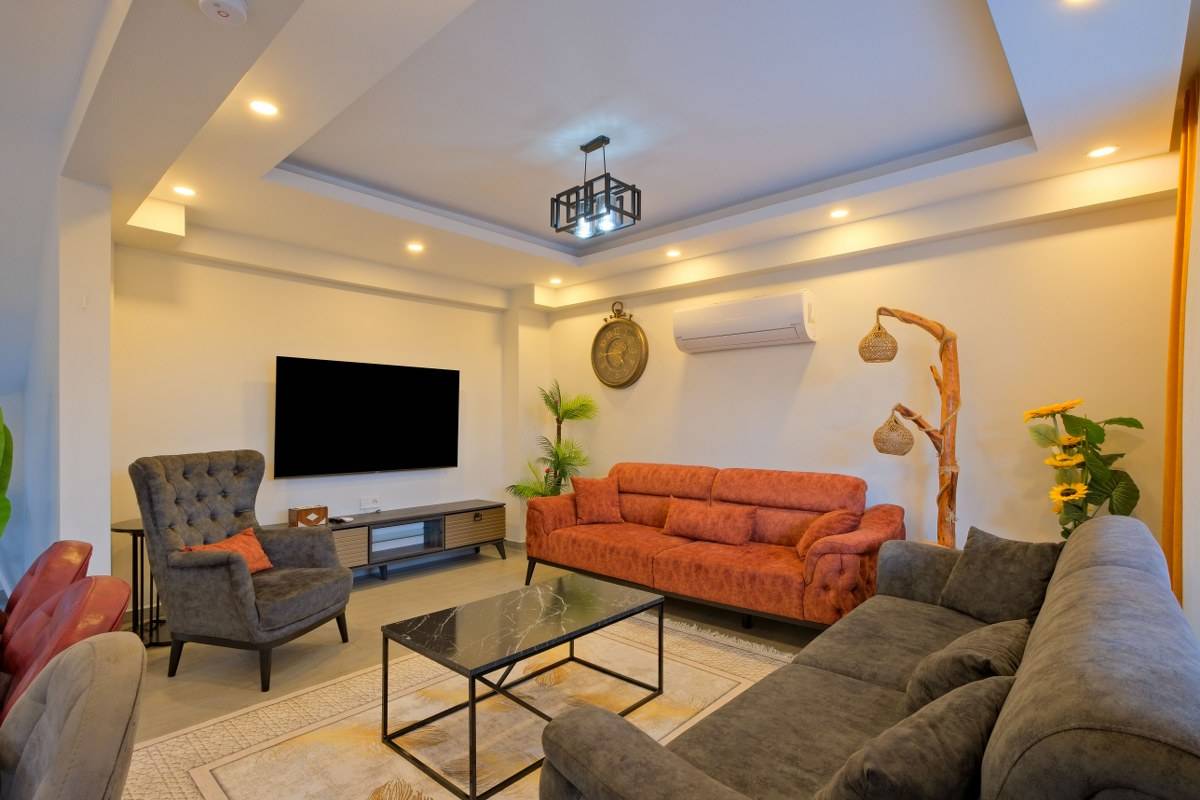 Fethiye Karaçulha'da Modern Tasarıma Sahip, Özel Havuzlu, Saunalı, Hamamlı Villa 45781 — 5