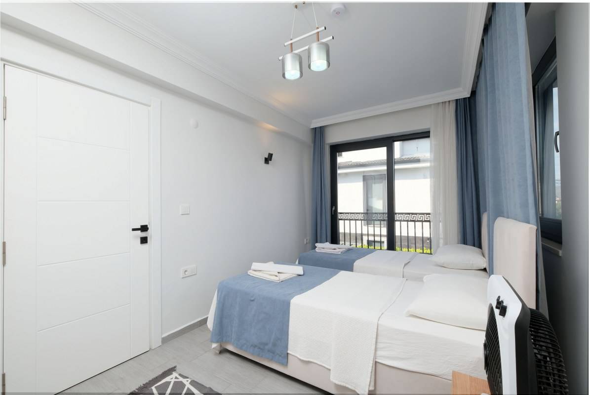 Fethiye Karaçulha'da Modern Tasarıma Sahip, Özel Havuzlu, Saunalı, Hamamlı Villa