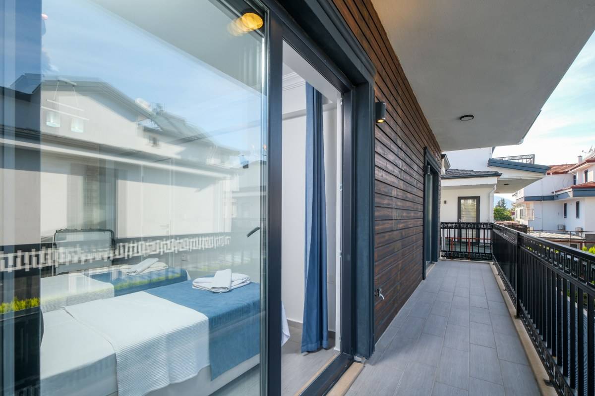 Fethiye Karaçulha'da Modern Tasarıma Sahip, Özel Havuzlu, Saunalı, Hamamlı Villa