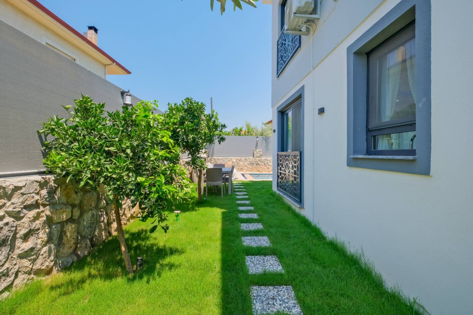 Fethiye Karaçulha'da Sakin Konumda, Özel Havuzlu, Geniş Villa