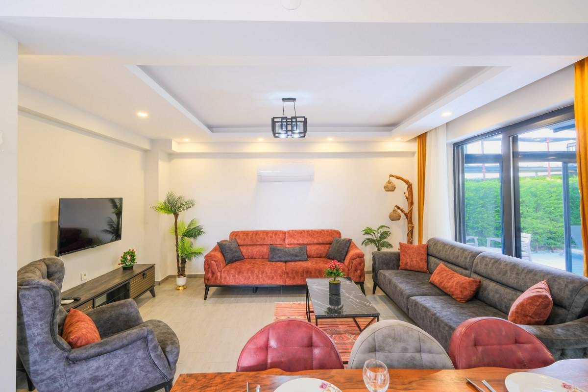 Fethiye Karaçulha'da Yemyeşil Bahçeli, Özel Havuzlu, Lüks Villa 45786 — 6