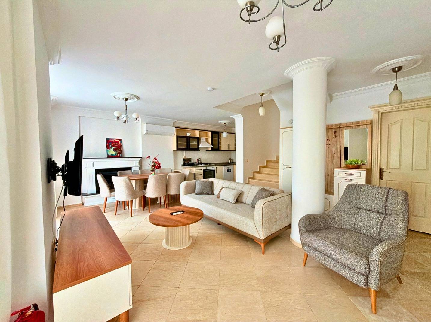 Fethiye Karagedik'te Denize Yakın, Özel Havuzlu, Konforlu Villa