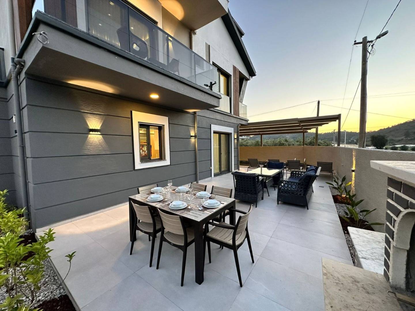 Fethiye Karagedik'te Lüks Tasarımlı, Özel Havuzlu, Hamamlı, Saunalı Villa 45823 — 9