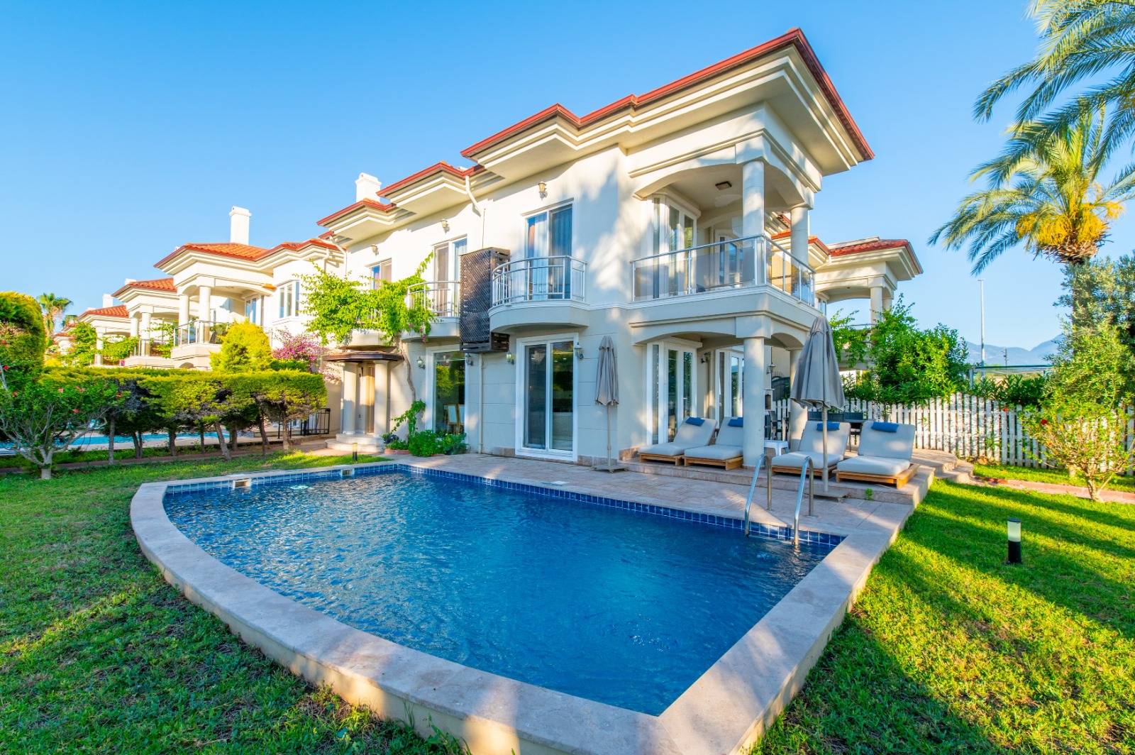 Fethiye Karagedik'te Site İçerisinde, Özel Havuzlu, 5+1 Villa 45720 — 4