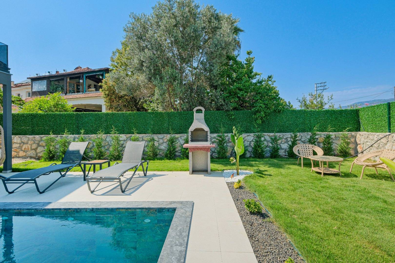 Fethiye Kargı'da Geniş Bahçeli, Özel Havuzlu, Jakuzili Villa 45839 — 5