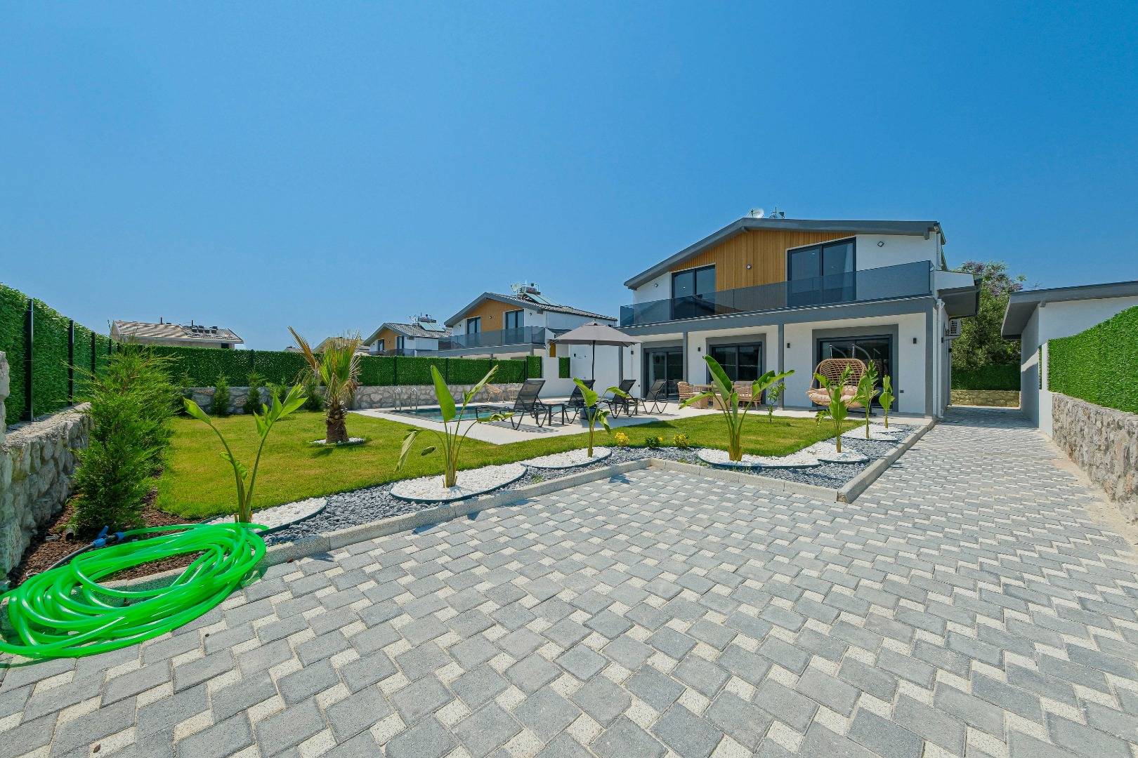 Fethiye Kargı'da Huzurlu Doğa İçerisinde, Özel Havuzlu, Saunalı Villa
