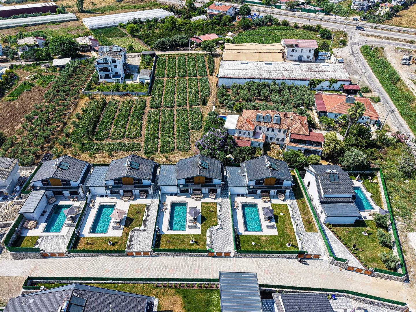 Fethiye Kargı'da Huzurlu Doğa İçerisinde, Özel Havuzlu, Saunalı Villa