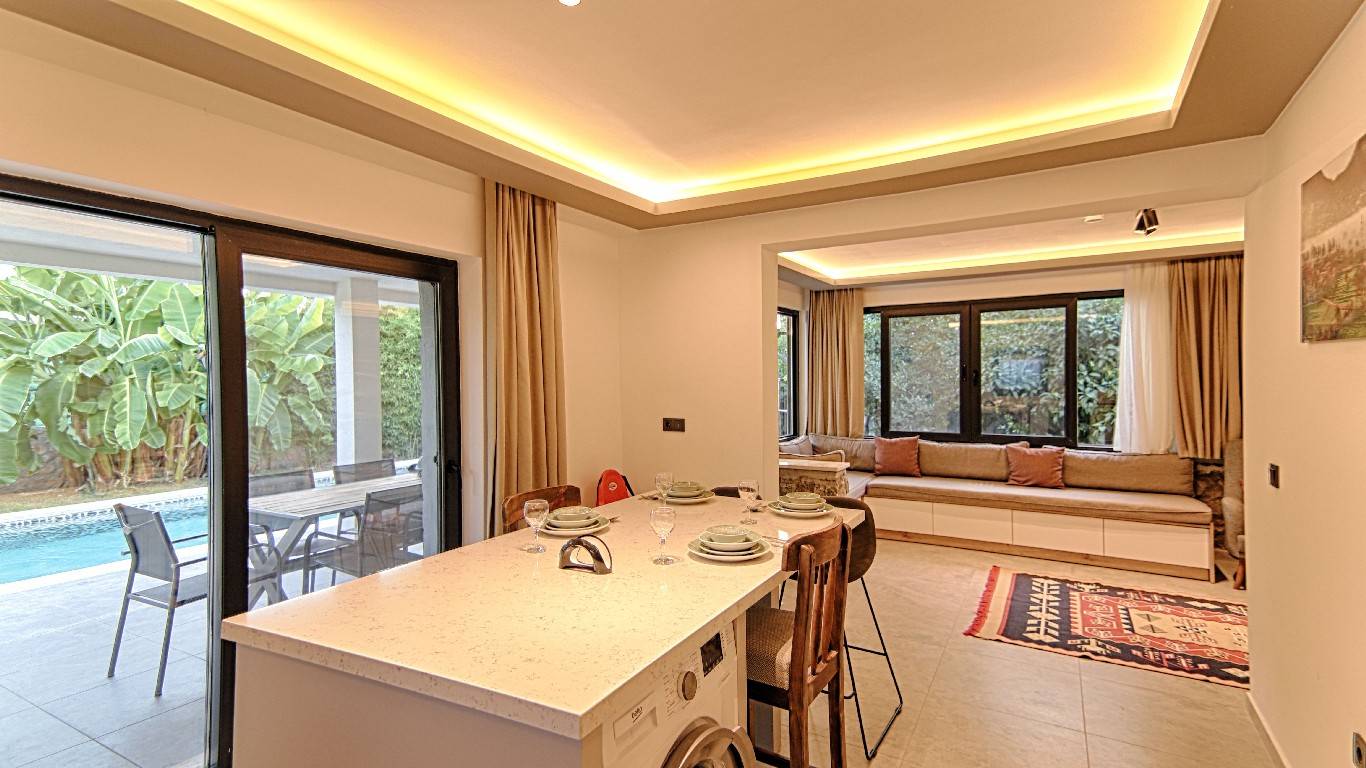 Fethiye Kayaköy'de Sakin Konumda, Özel Havuzlu, Kiralık Villa