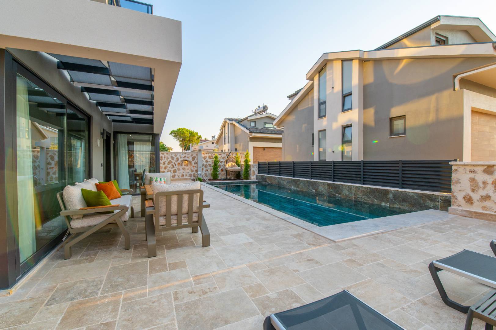 Fethiye Ölüdeniz'de Çocuklu Ailelere Uygun, Özel Havuzlu, Lüks Villa 46159 — 5