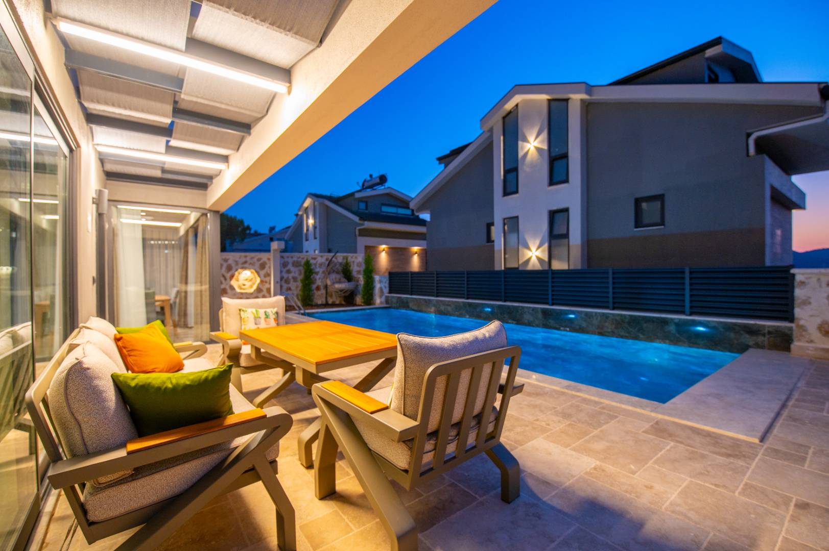 Fethiye Ölüdeniz'de Çocuklu Ailelere Uygun, Özel Havuzlu, Lüks Villa 46160 — 4