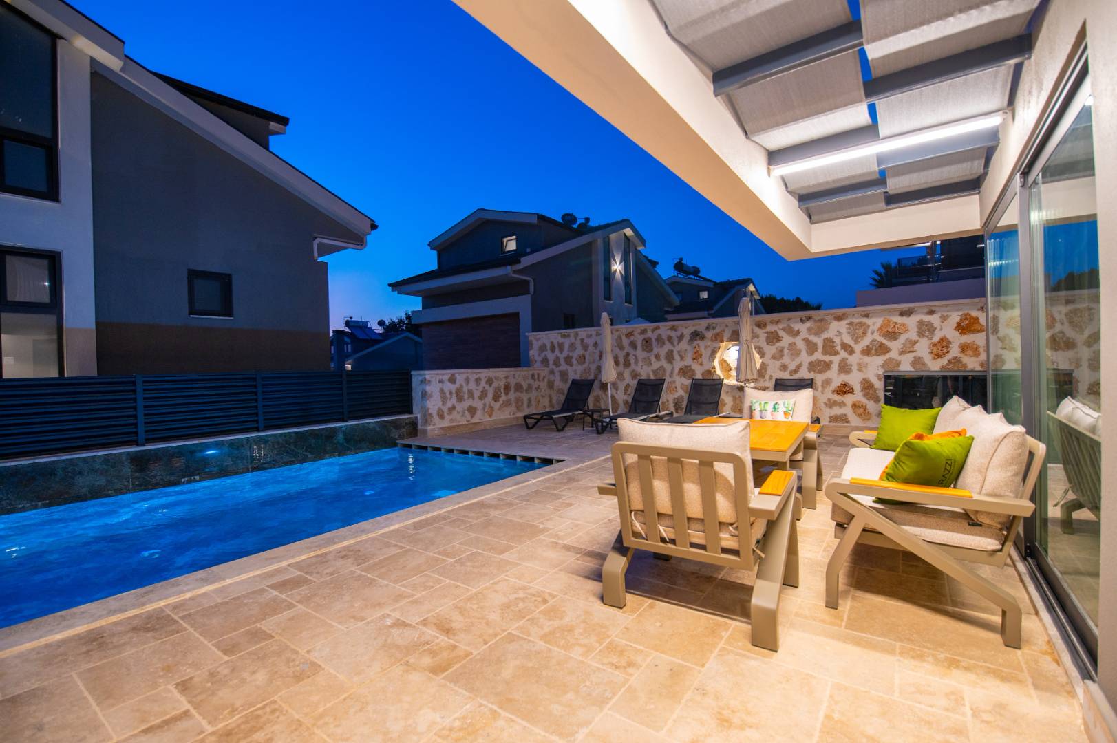 Fethiye Ölüdeniz'de Çocuklu Ailelere Uygun, Özel Havuzlu, Lüks Villa 46160 — 5