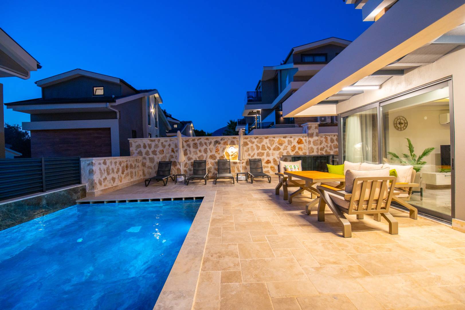 Fethiye Ölüdeniz'de Çocuklu Ailelere Uygun, Özel Havuzlu, Lüks Villa 46160 — 6