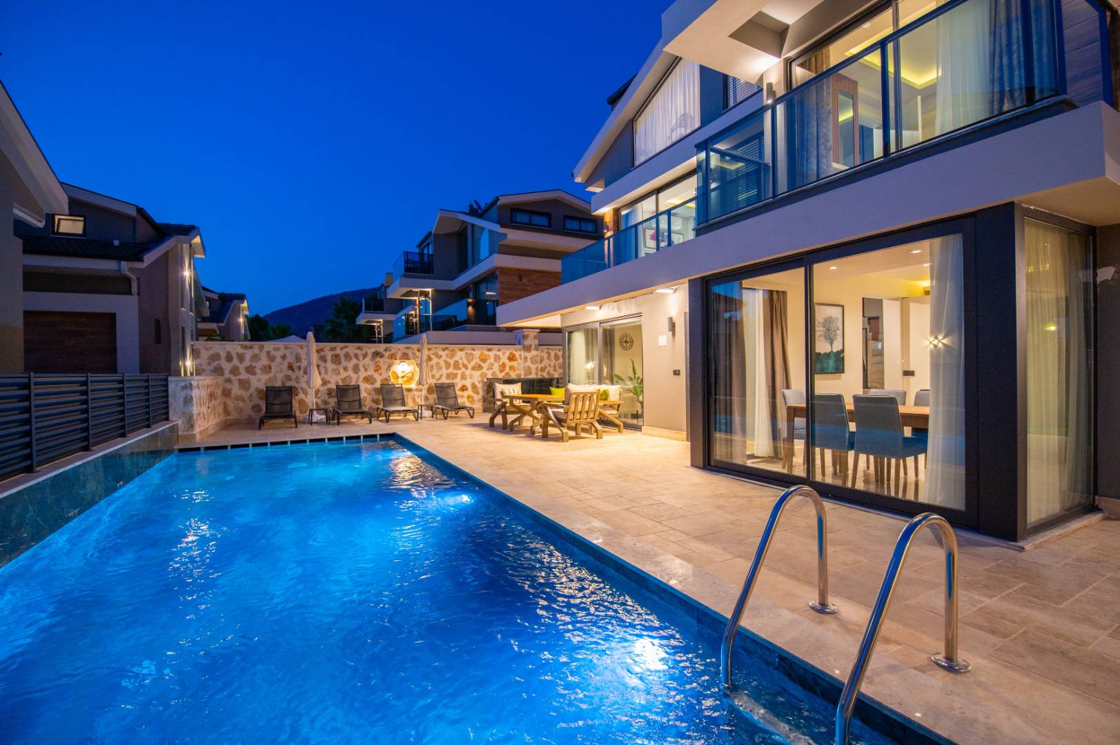 Fethiye Ölüdeniz'de Çocuklu Ailelere Uygun, Özel Havuzlu, Lüks Villa 46160 — 7