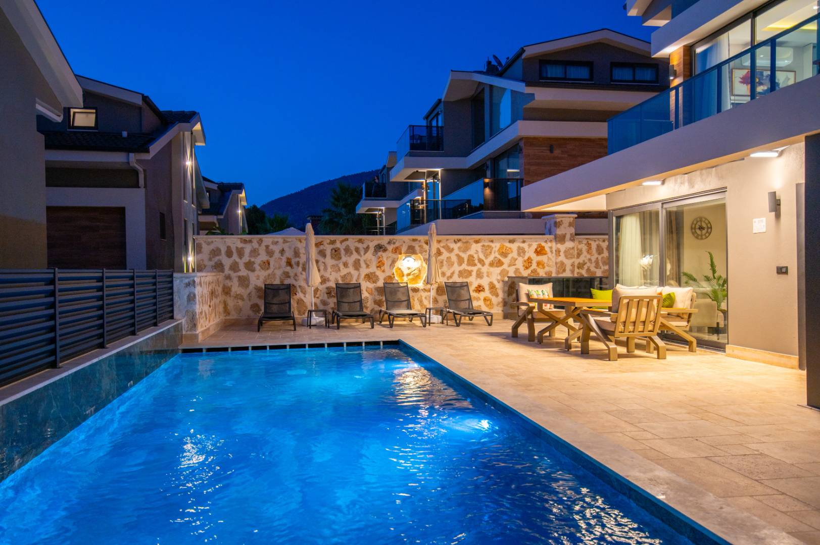 Fethiye Ölüdeniz'de Çocuklu Ailelere Uygun, Özel Havuzlu, Lüks Villa 46160 — 8