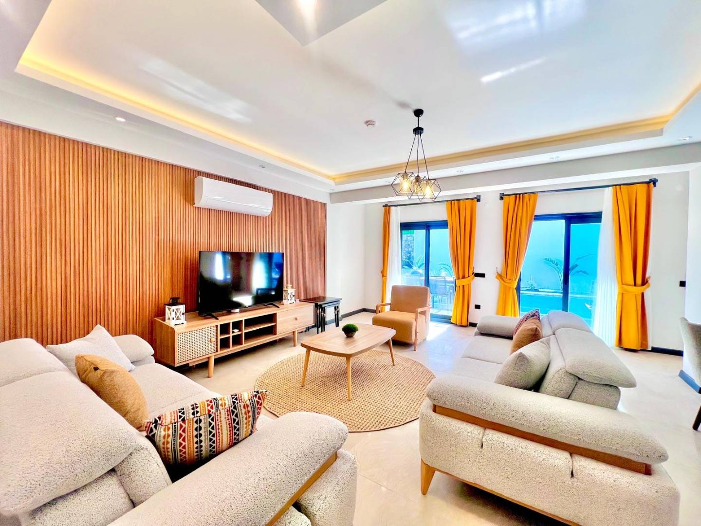 Fethiye Ölüdeniz'de Denize Yakın, Özel Havuzlu, Bahçeli Villa 45853 — 4