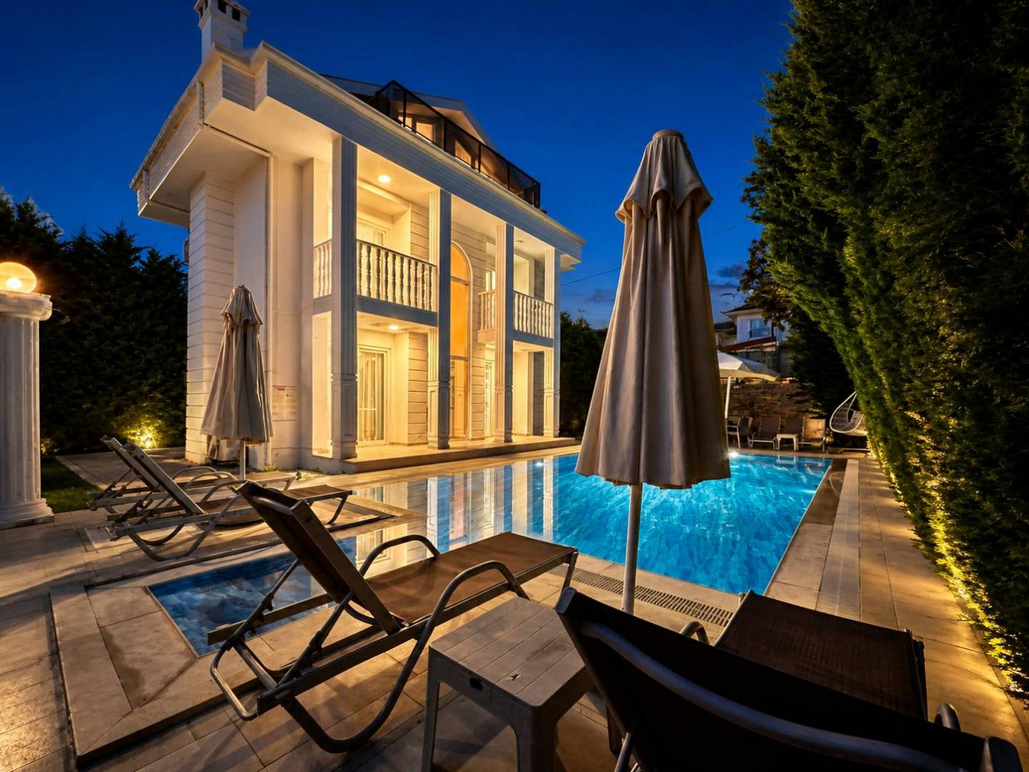 Fethiye Ölüdeniz'de Doğa İle İç İçe, Özel Havuzlu, 4+1 Villa 23038 — 3