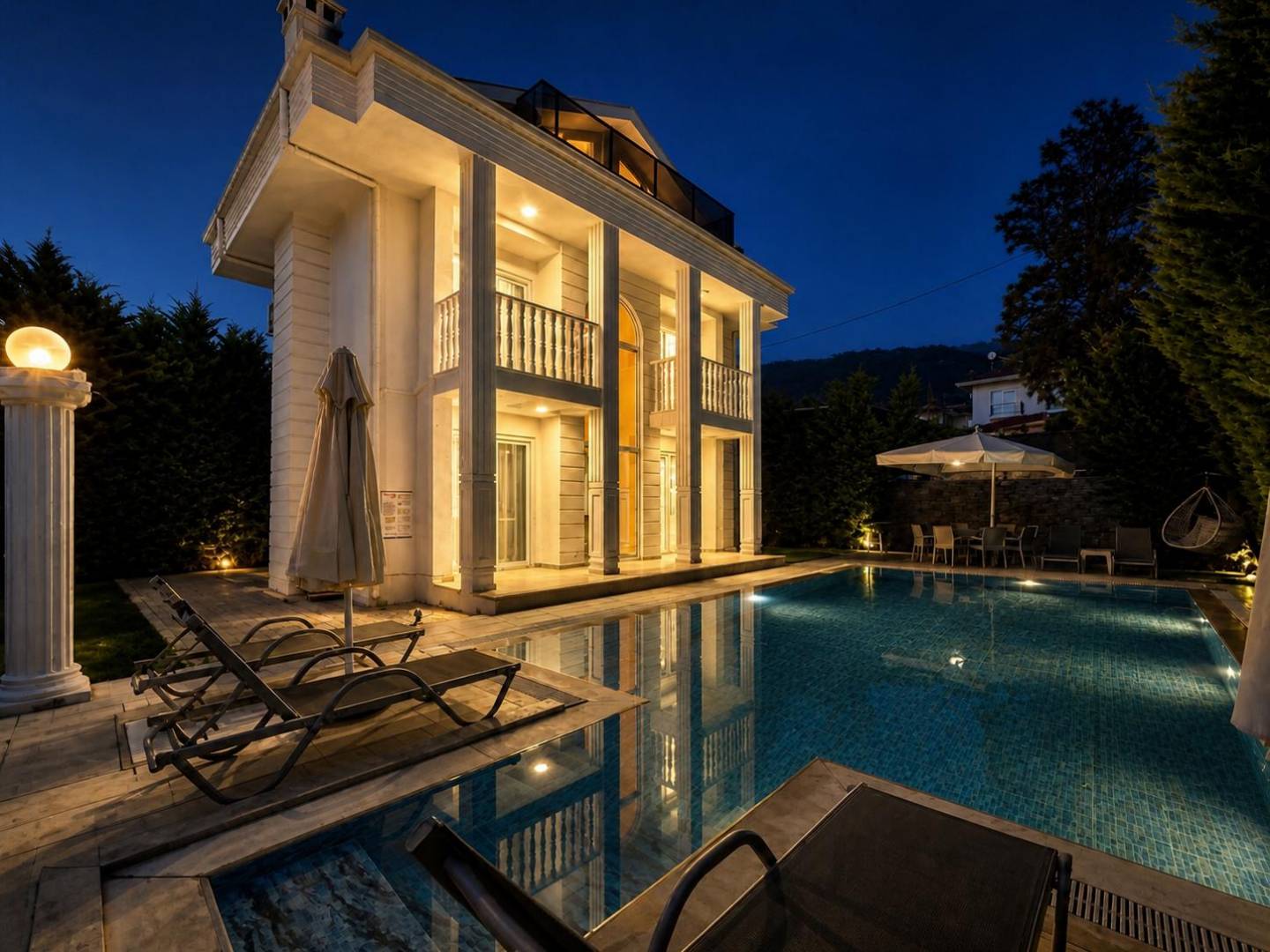 Fethiye Ölüdeniz'de Doğa İle İç İçe, Özel Havuzlu, 4+1 Villa