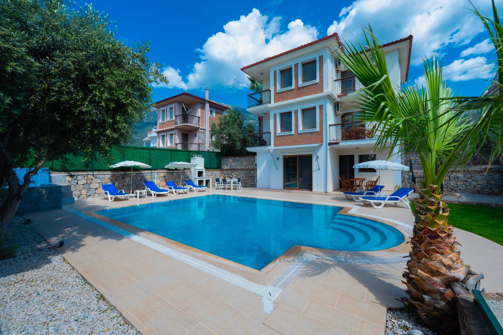 Fethiye Ölüdeniz'de Geniş Alanlara Sahip, Özel Havuzlu, Kiralık Villa 45815 — 4
