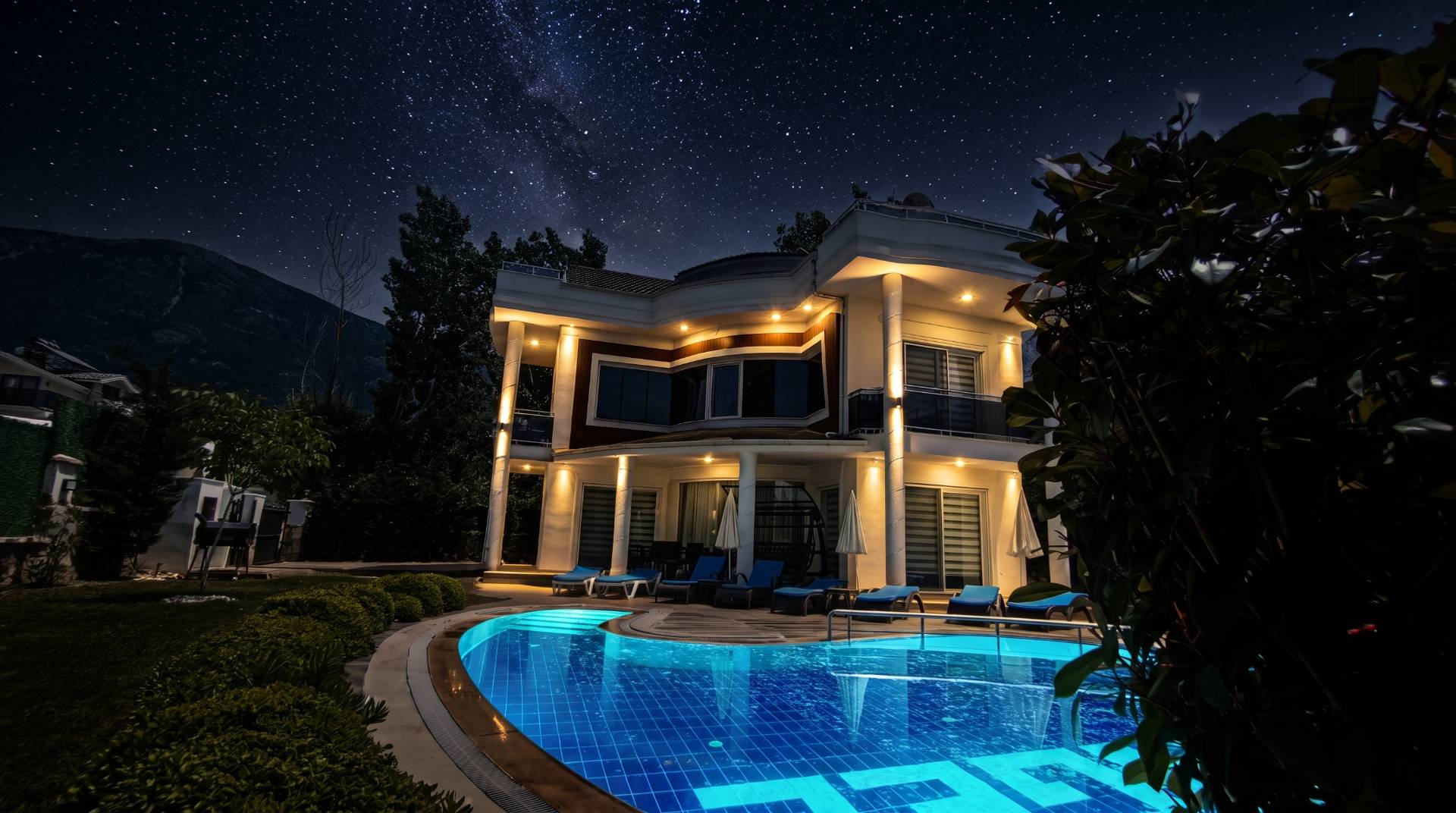 Fethiye Ölüdeniz'de Kalabalık Ailelere Uygun, Özel Havuzlu, Lüks Villa 41490 — 8