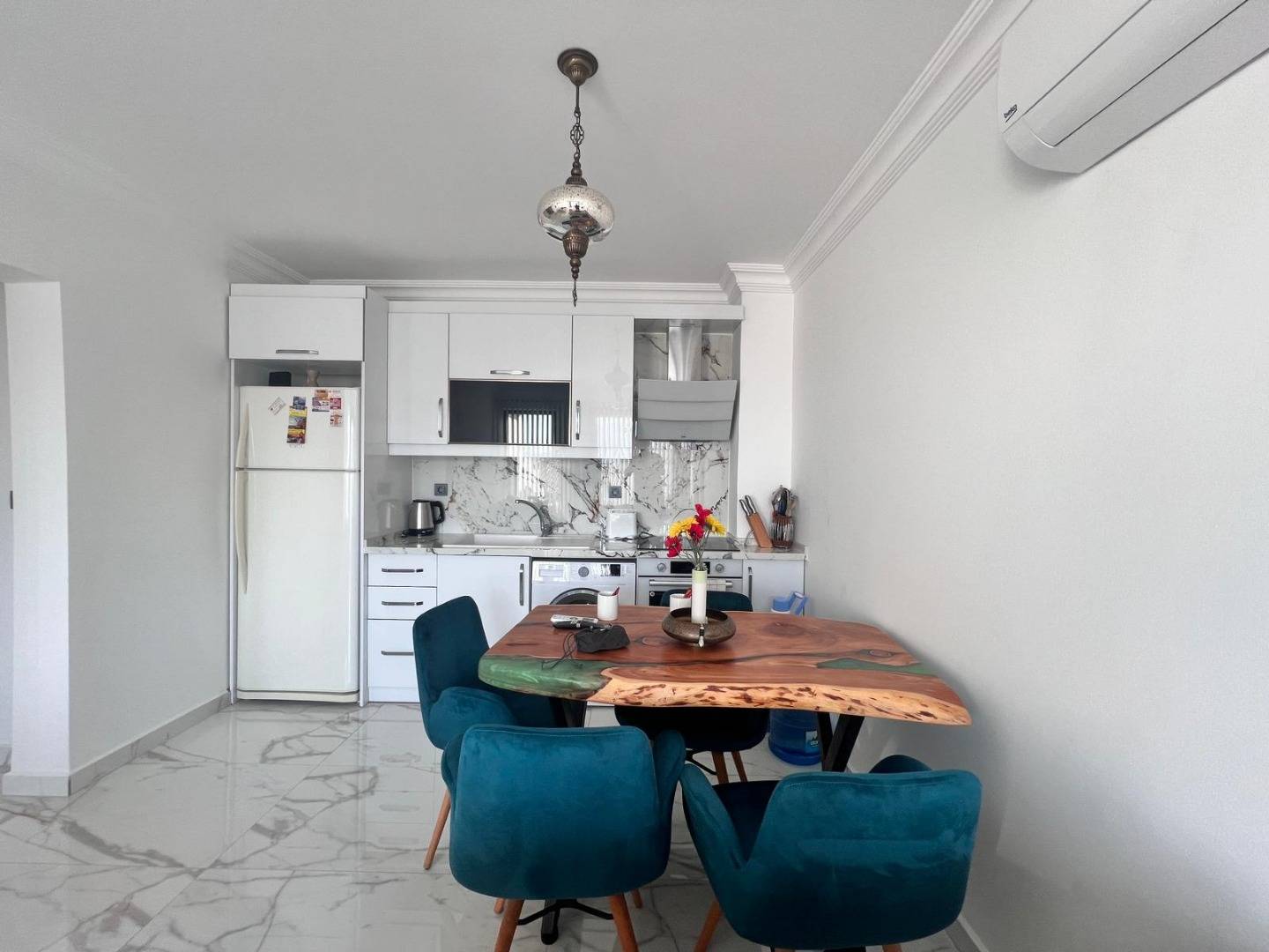Fethiye Ölüdeniz'de Merkeze Yakın, Ortak Havuzlu, 2 Kişilik Apart