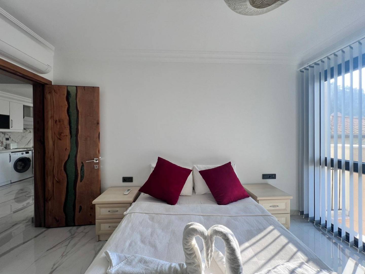 Fethiye Ölüdeniz'de Merkeze Yakın, Ortak Havuzlu, 2 Kişilik Apart