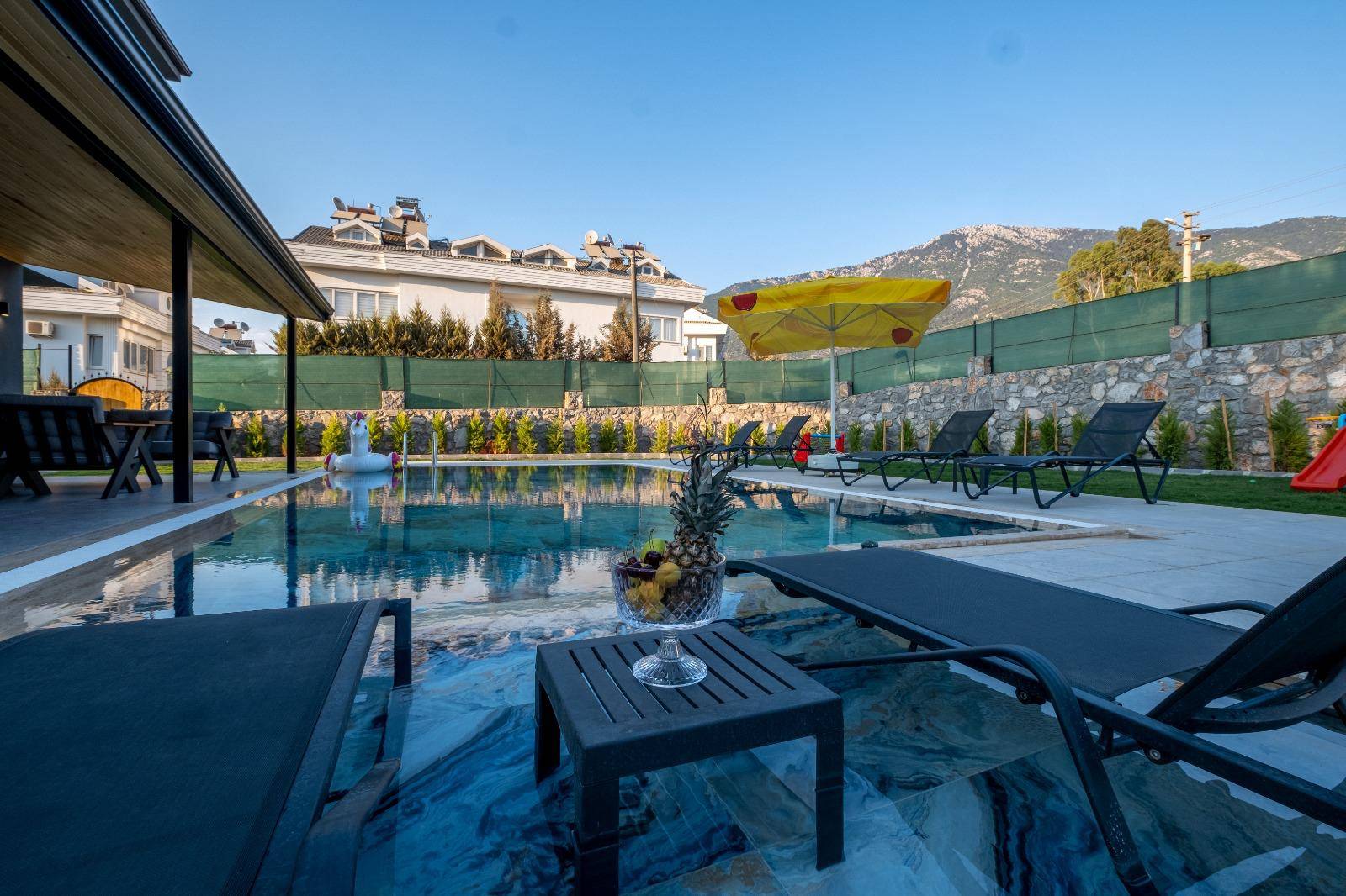 Fethiye Ölüdeniz'de Modern Tasarımlı, Özel Havuzlu, Merkezi Villa 45818 — 4