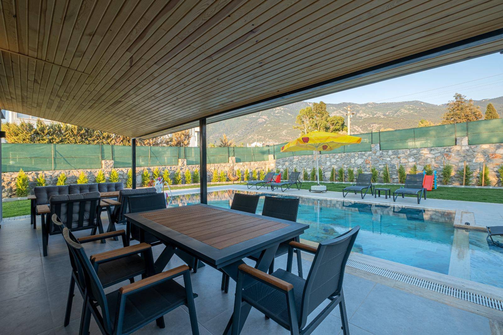 Fethiye Ölüdeniz'de Modern Tasarımlı, Özel Havuzlu, Merkezi Villa 45818 — 5