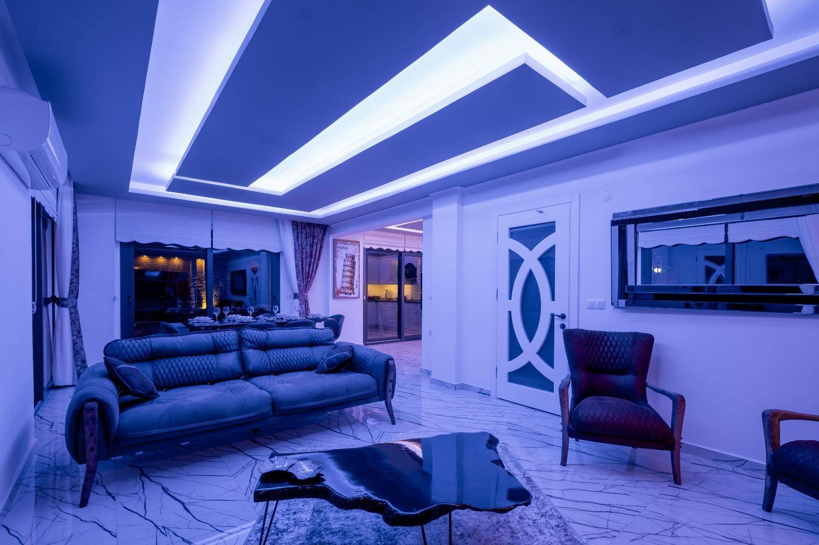Fethiye Ölüdeniz'de Modern Tasarımlı, Özel Havuzlu, Merkezi Villa 45818 — 6