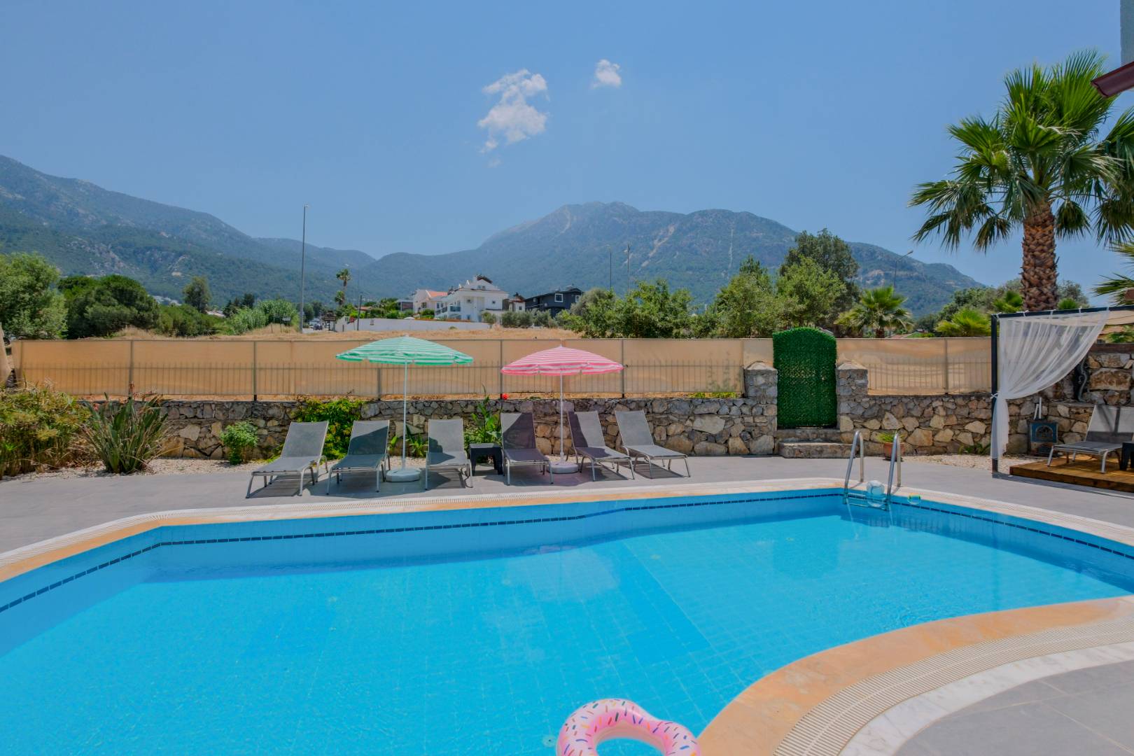 Fethiye Ölüdeniz'de Plaja Yakın, Özel Havuzlu, 8 Kişilik Villa 14048 — 7