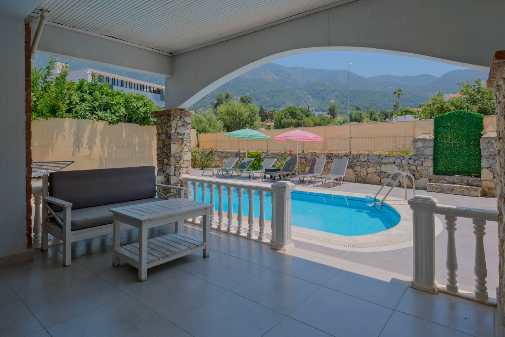 Fethiye Ölüdeniz'de Plaja Yakın, Özel Havuzlu, 8 Kişilik Villa 14048 — 9