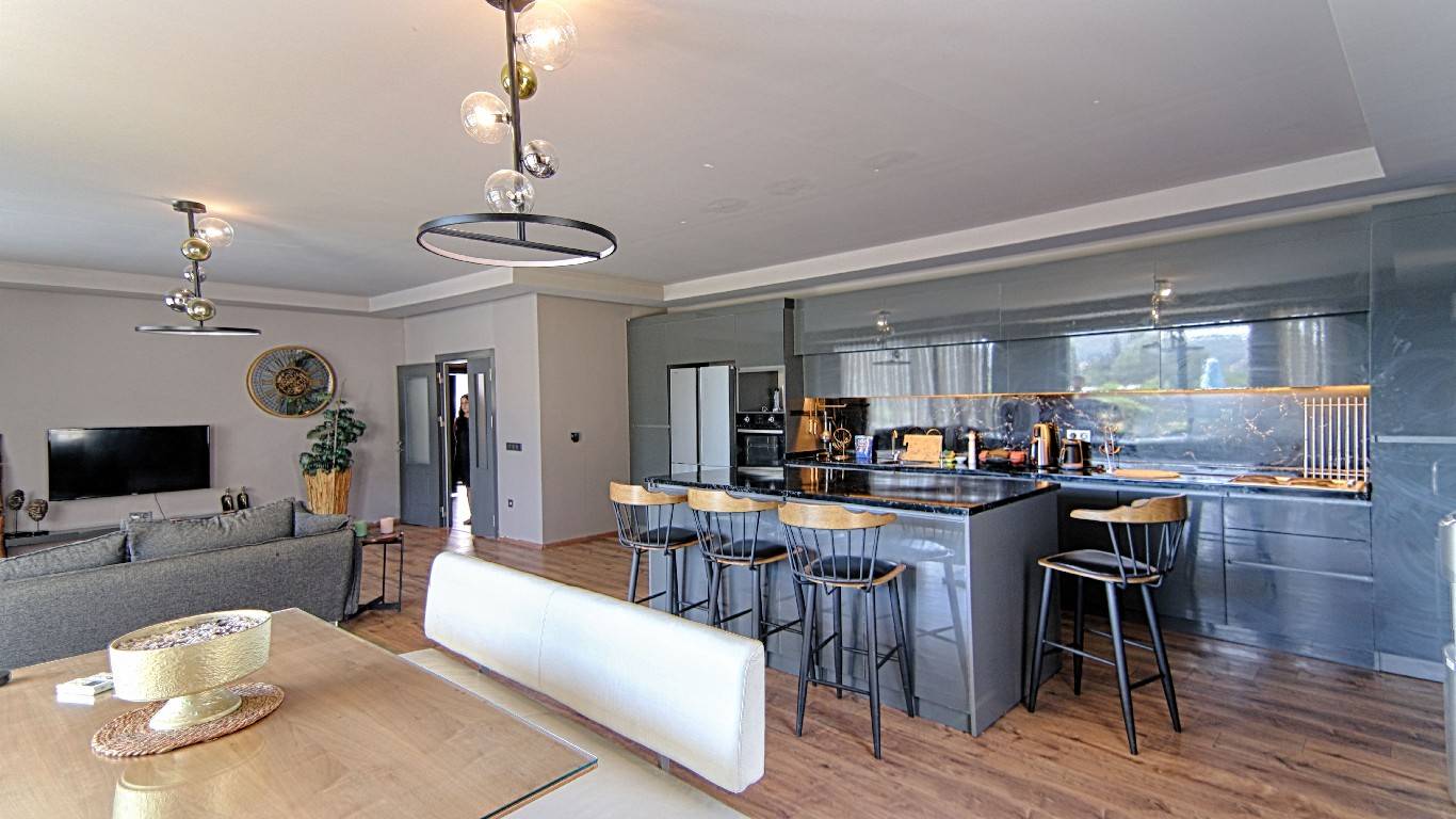 Fethiye Ölüdeniz'de Site İçerisinde, Özel Havuzlu, 3+1 Villa 46246 — 9